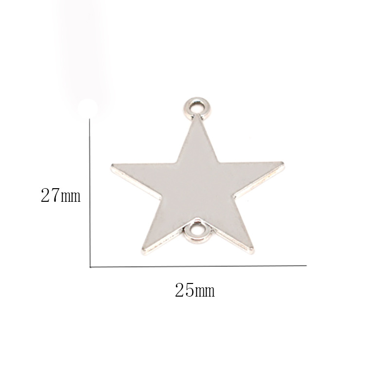 10:Double hanging five-pointed star