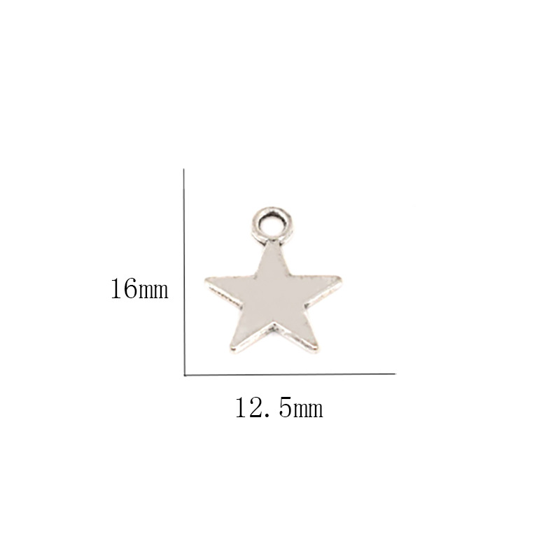 18:small five-pointed star