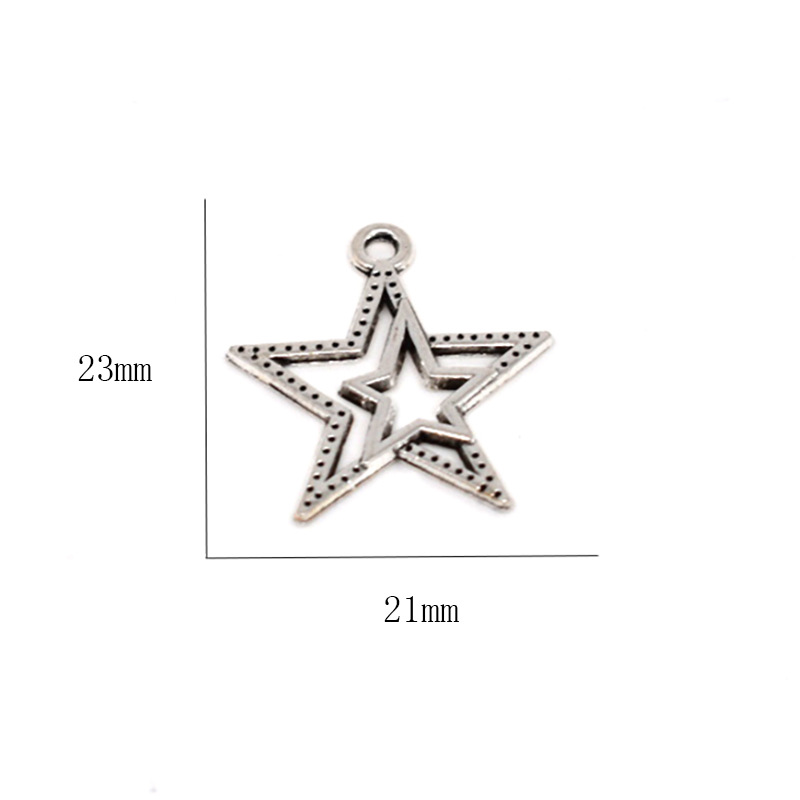 22:two five-pointed stars
