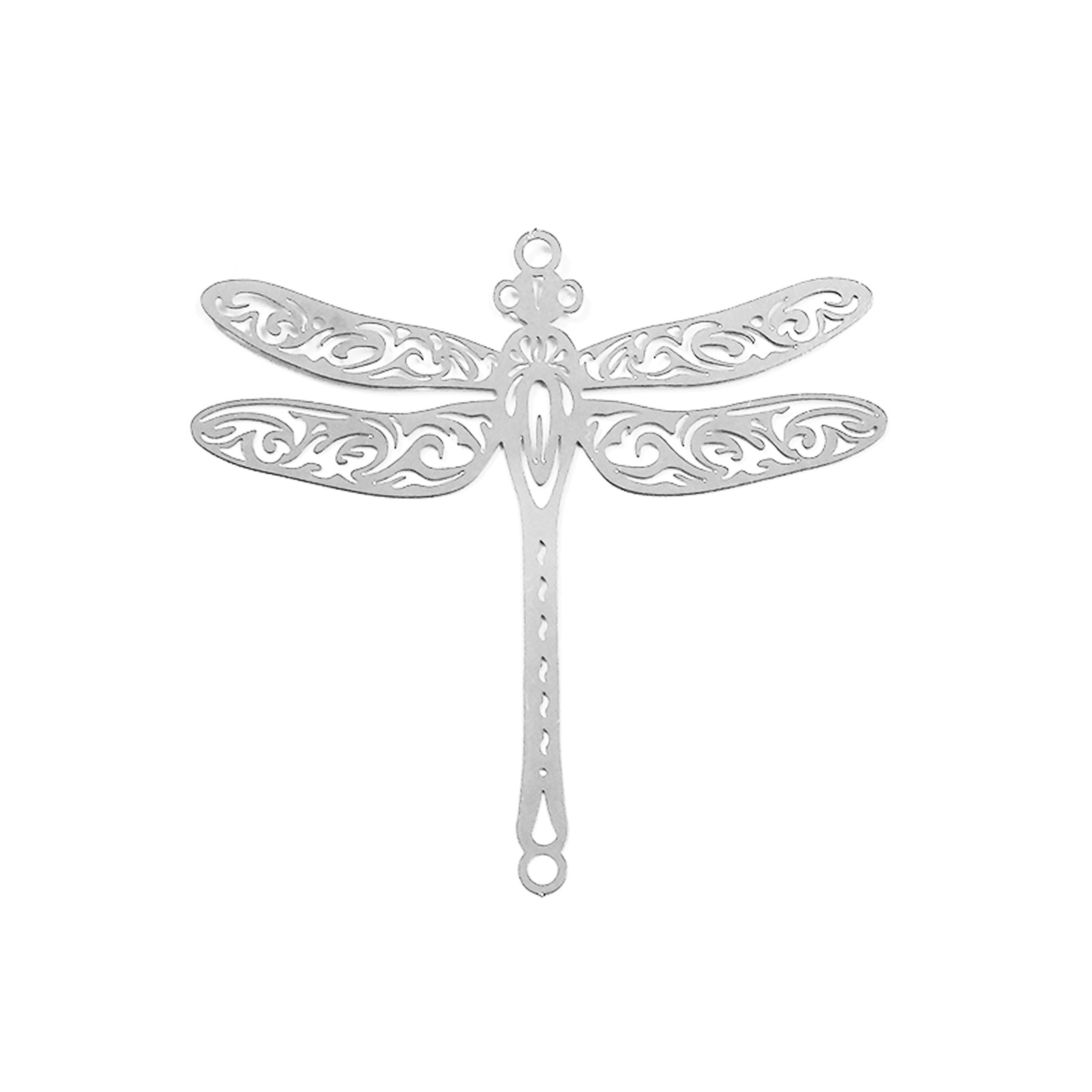 15:D2767 stainless steel natural color (6.5*6.7cm)