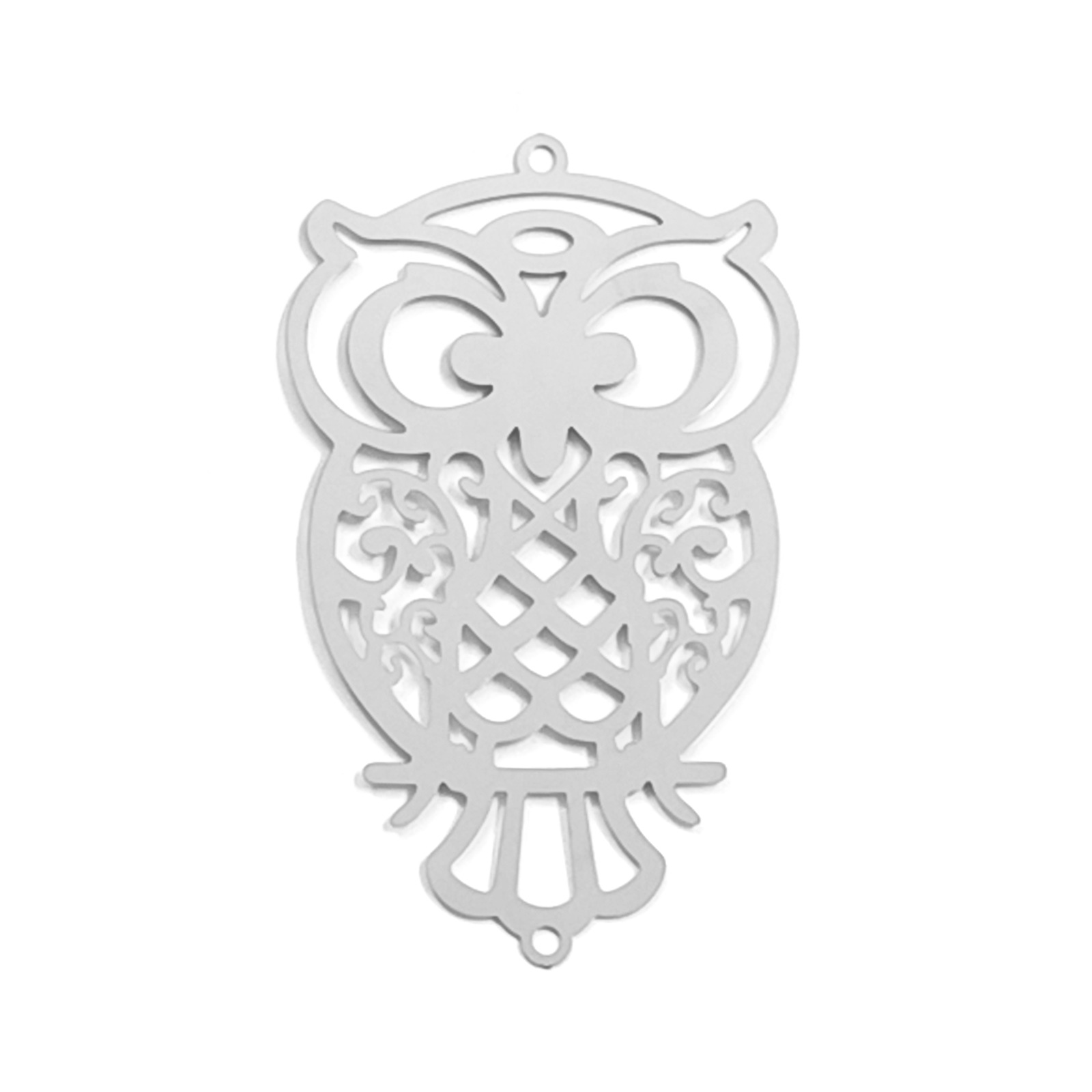 20:D2729 stainless steel natural color (6.8*4.3cm)