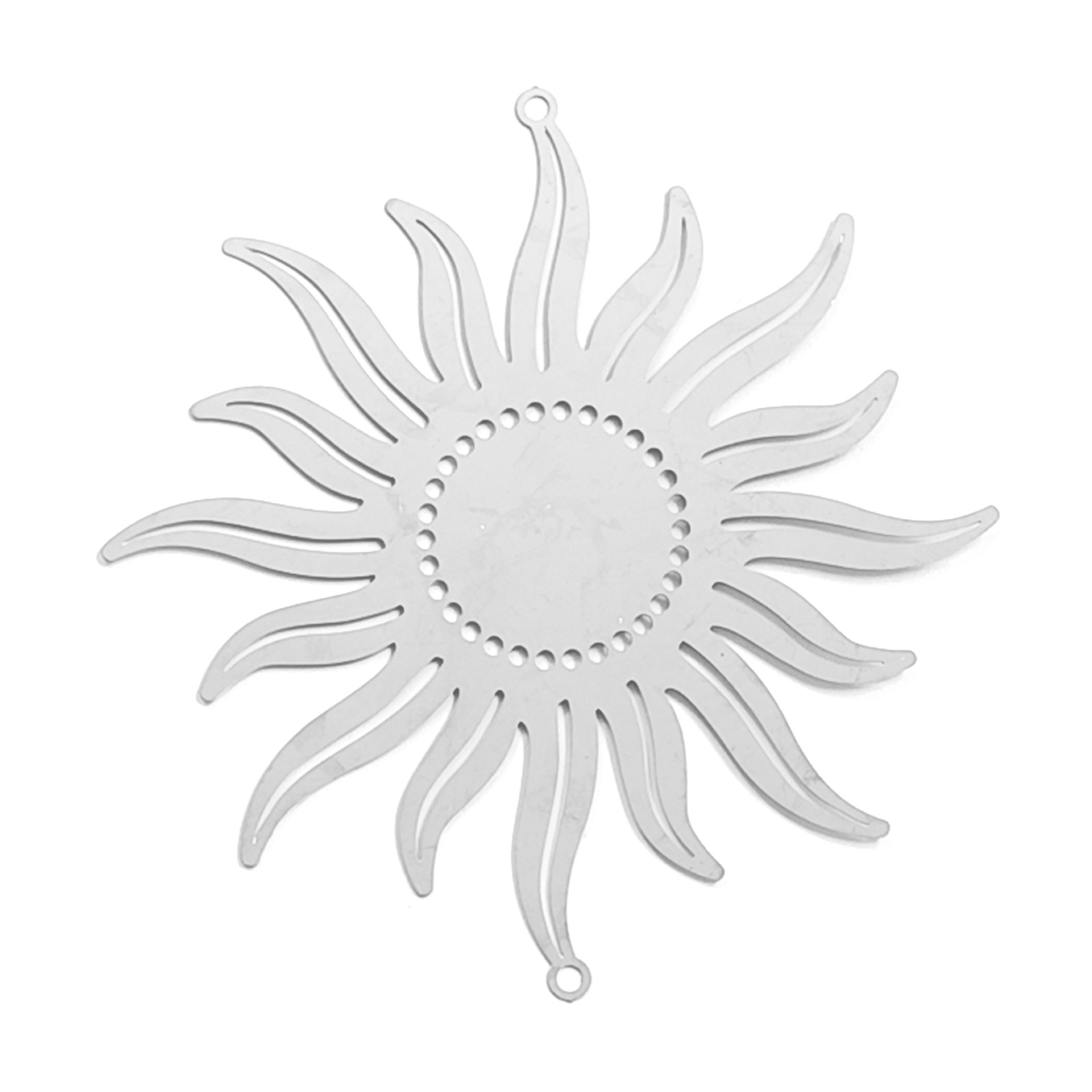 21:B7897 stainless steel natural color (8.4*8cm)