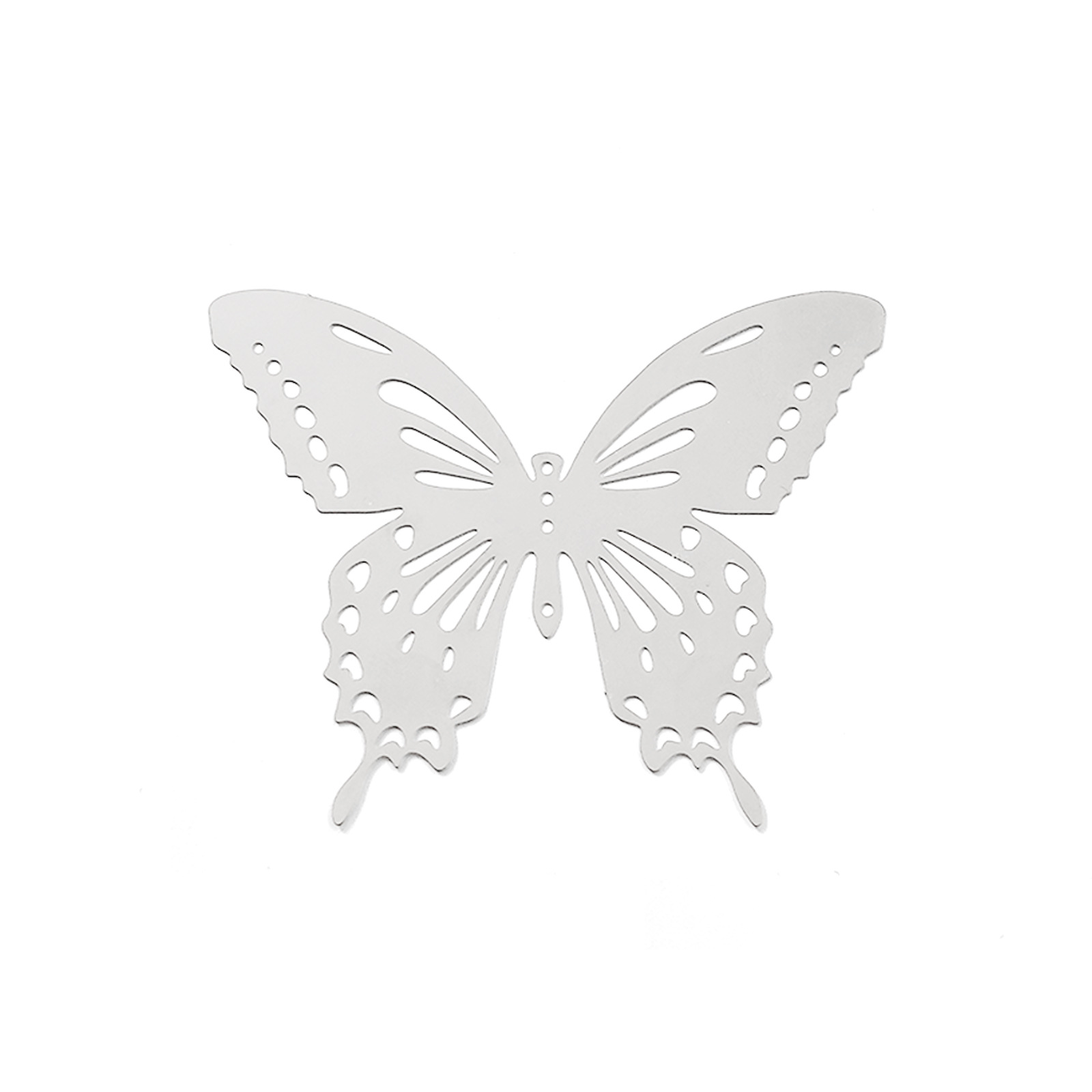 23:B7775 stainless steel natural color (5.7*7cm)