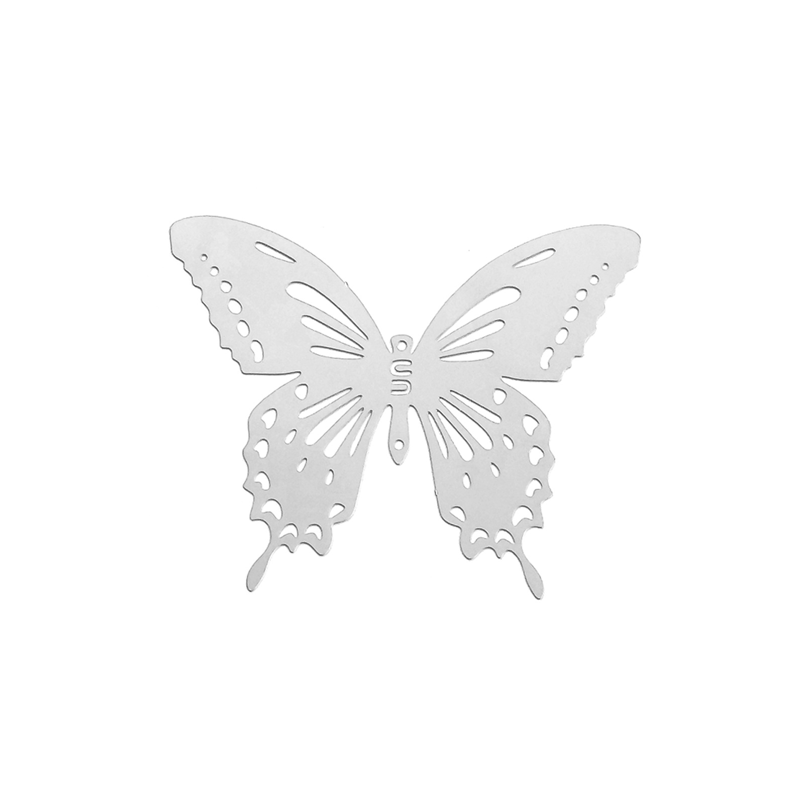 28:A4594 stainless steel natural color (5*6cm)