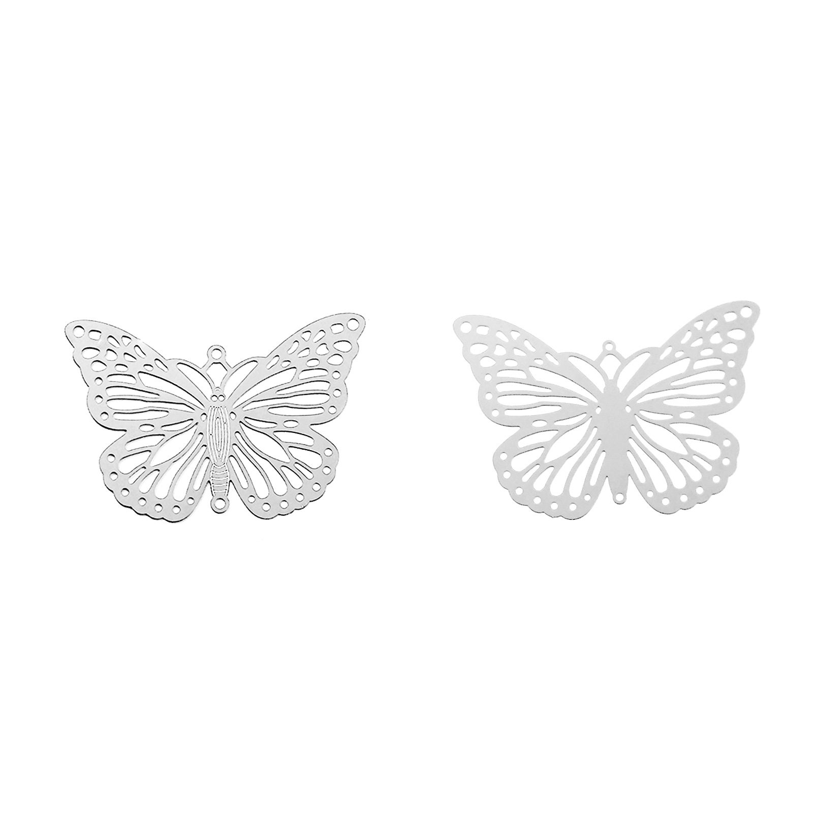 30:A1217 stainless steel natural color (4.1*5.1cm)