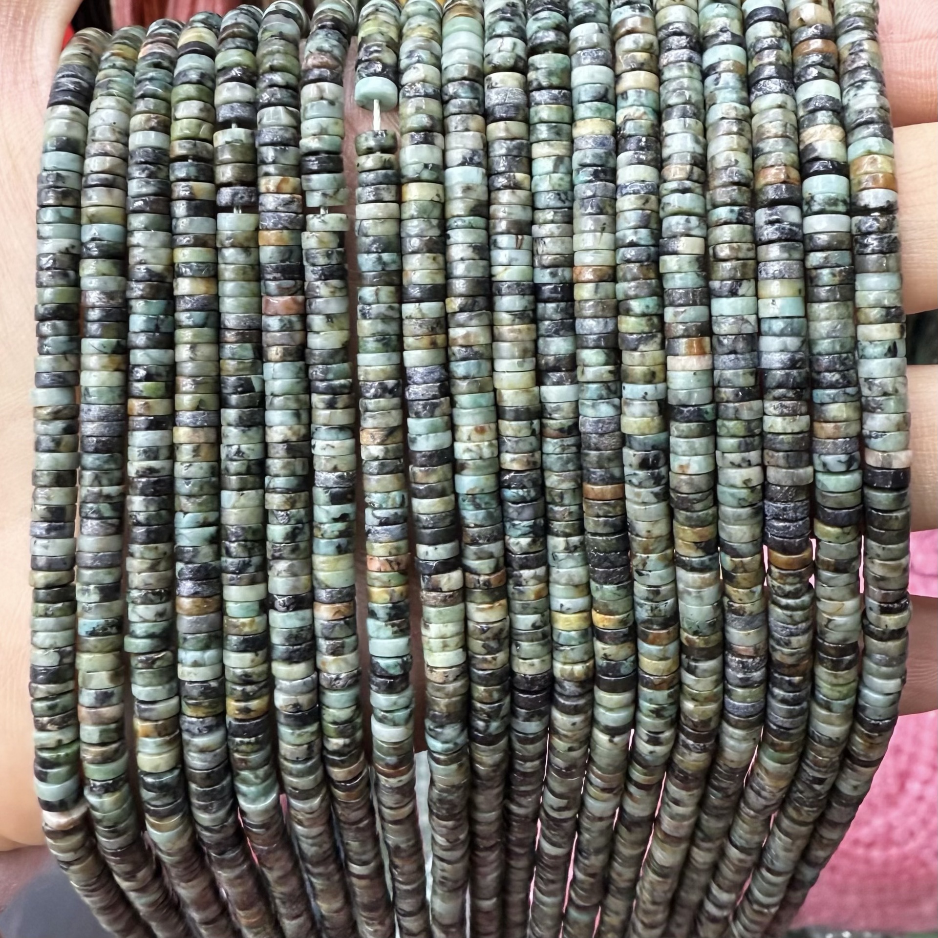 15 African Turquoise