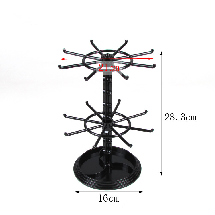 Rotating rack Black