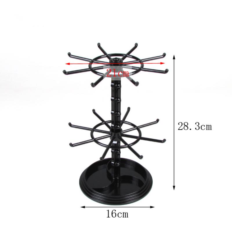 1:Rotating rack Black