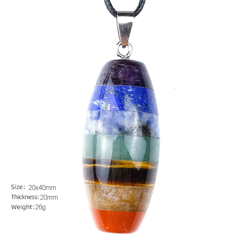 6:Vase oval pendant
