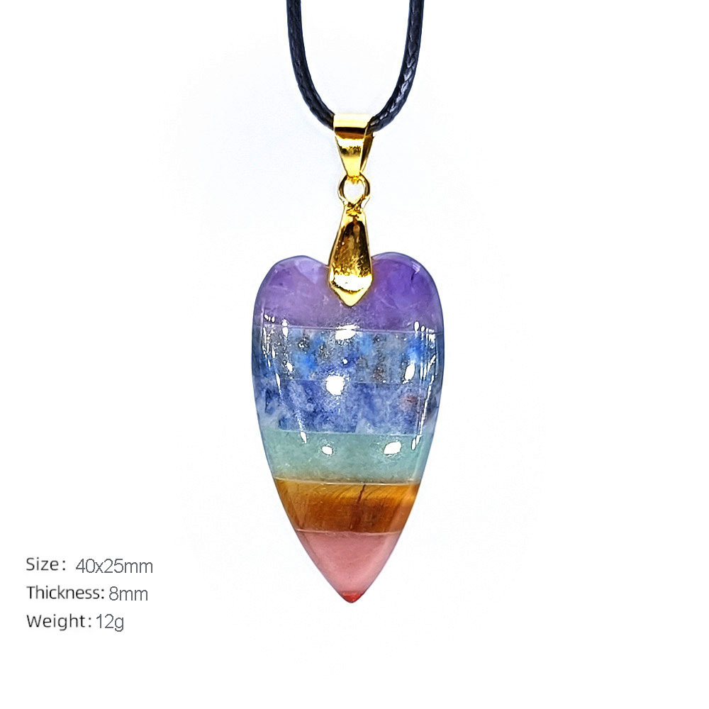 7:Long love pendant