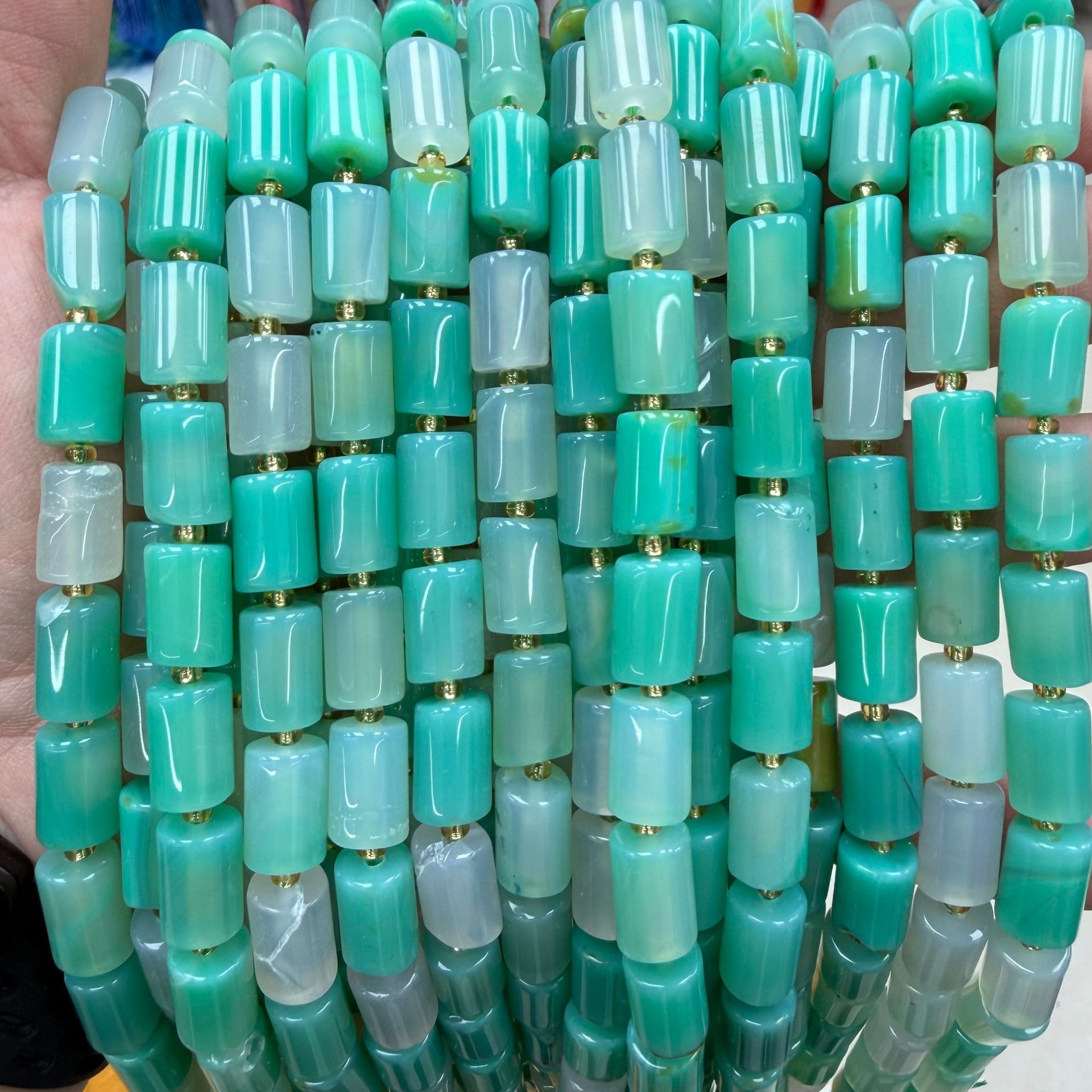 1 blue agate