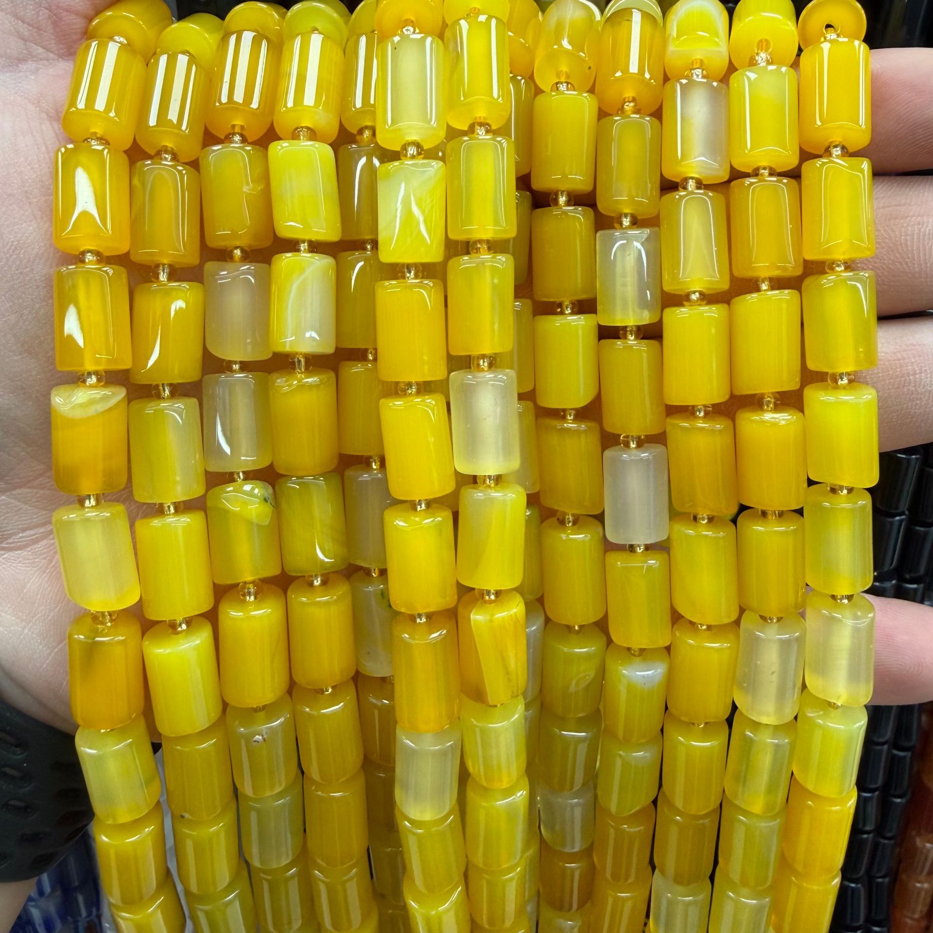 5 Yellow agate