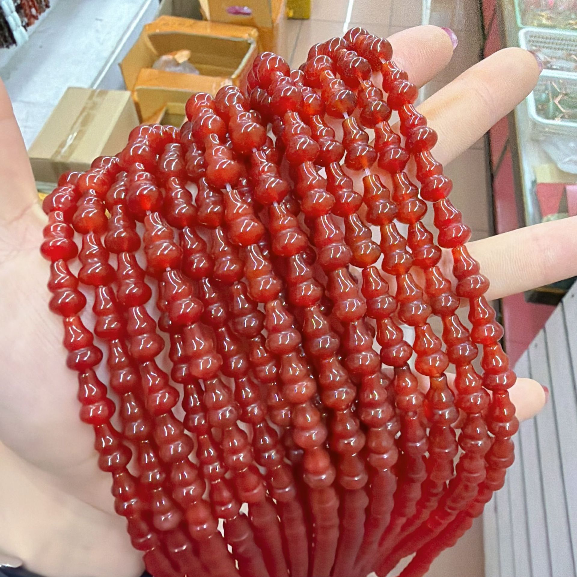 4 Red Agate