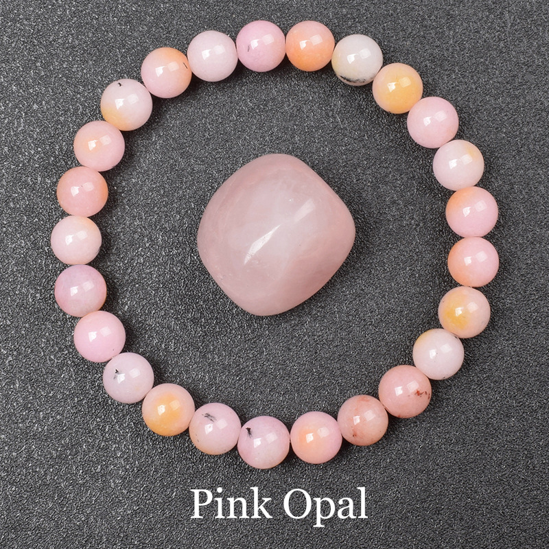 20:Pink opal (optimized quartz stone)