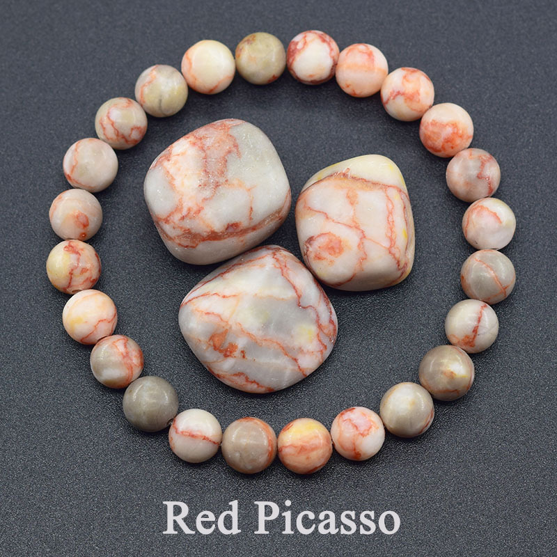 38:Red network (natural stone)