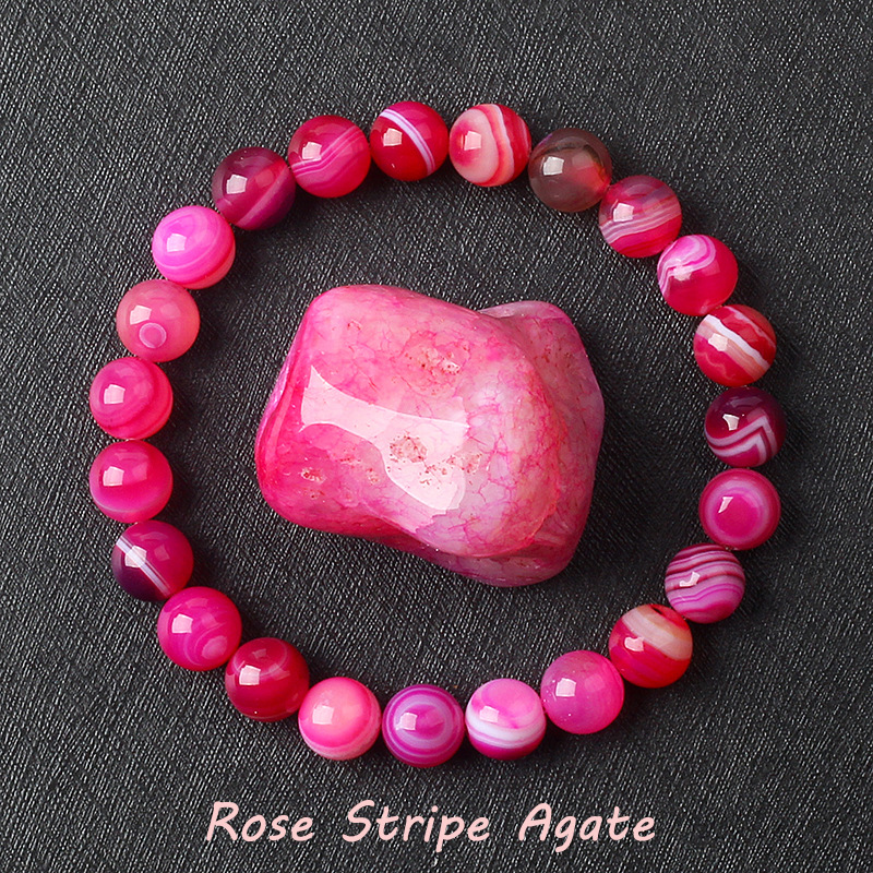 58:Rose red stripes (natural agate optimization)