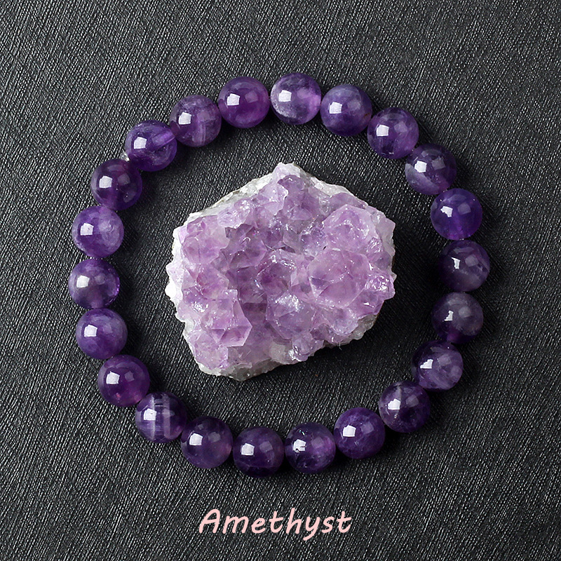 22 Dogtooth amethyst (natural stone)
