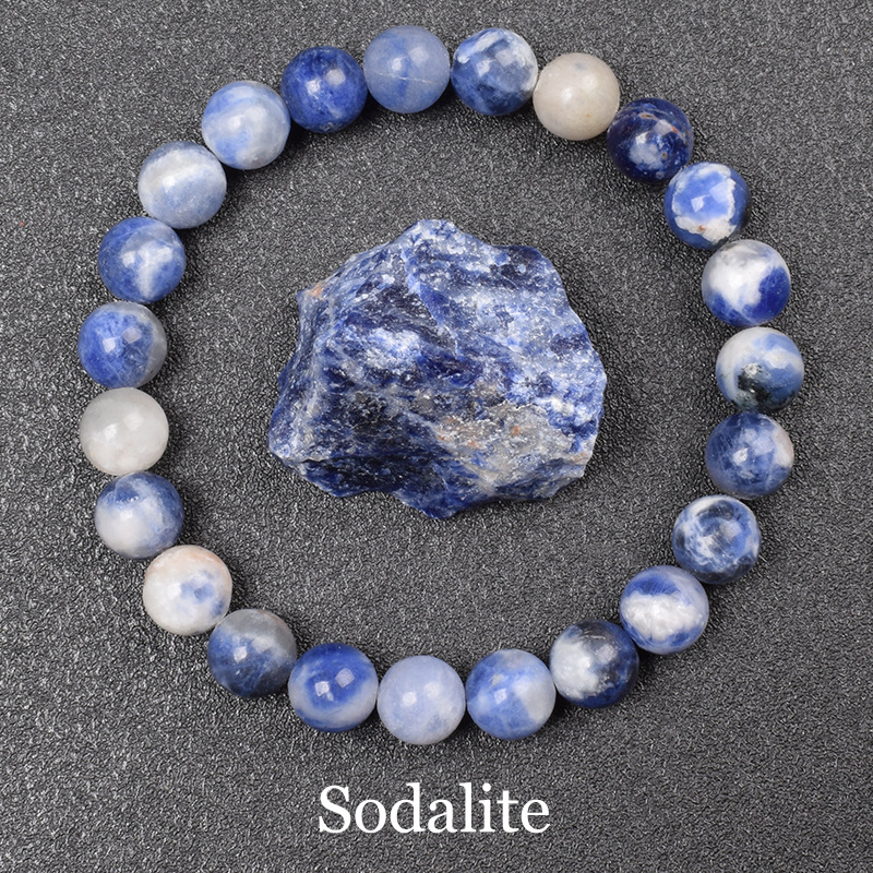 40 Flower blue pattern (natural stone)
