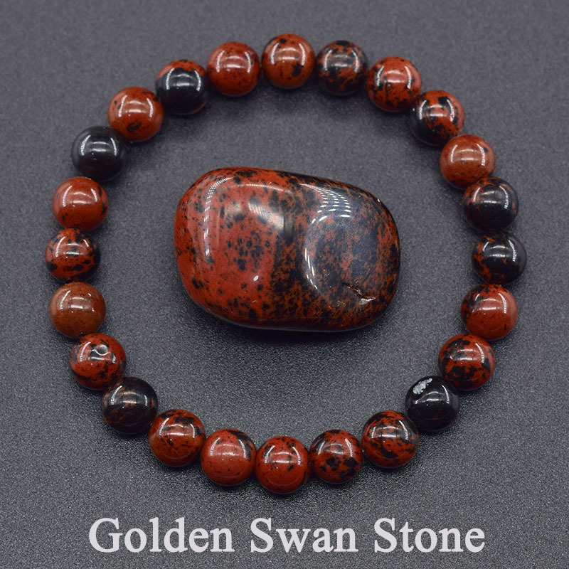 44 Golden swan (natural stone)