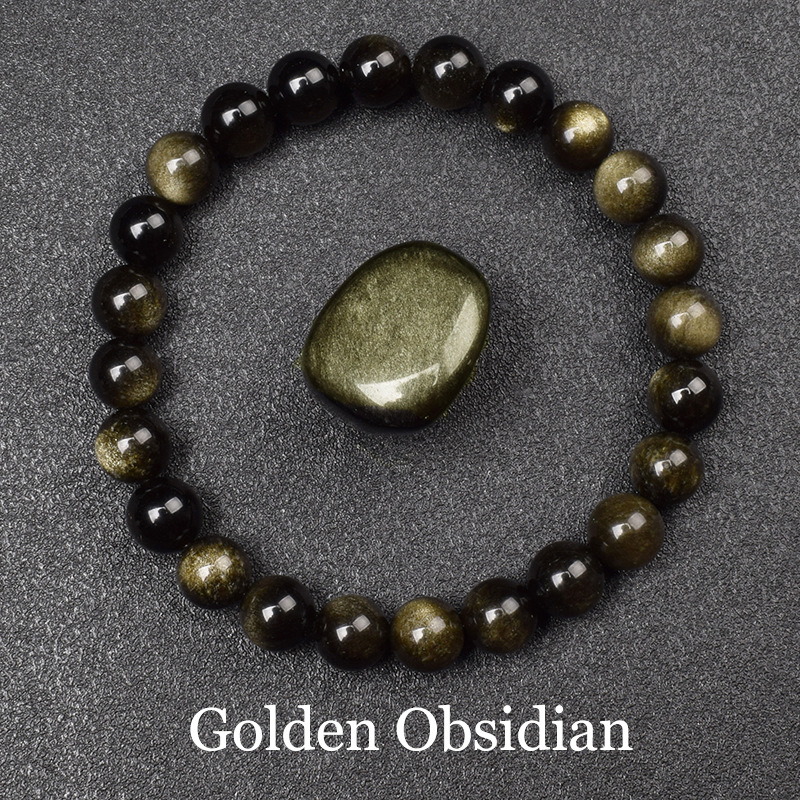 45 Gold obsidian