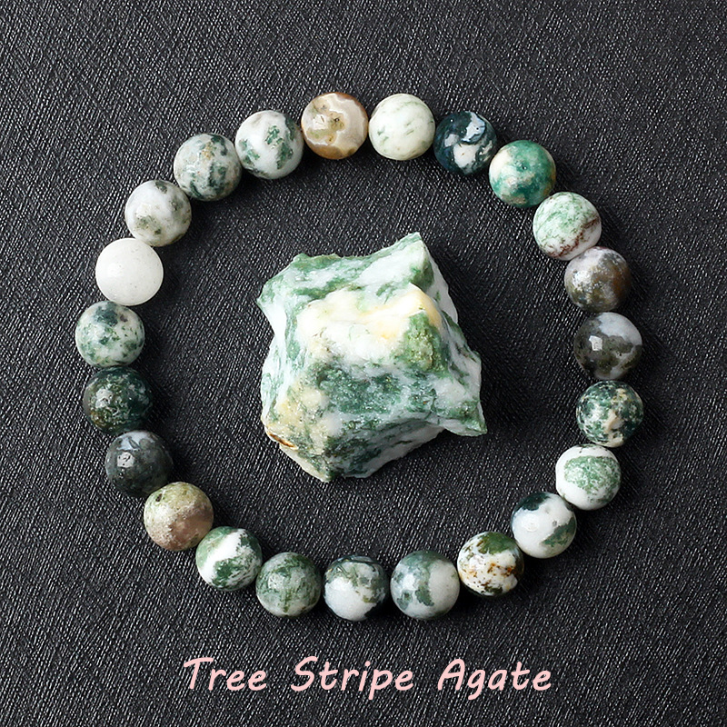 65 Tree grain agate (natural stone)