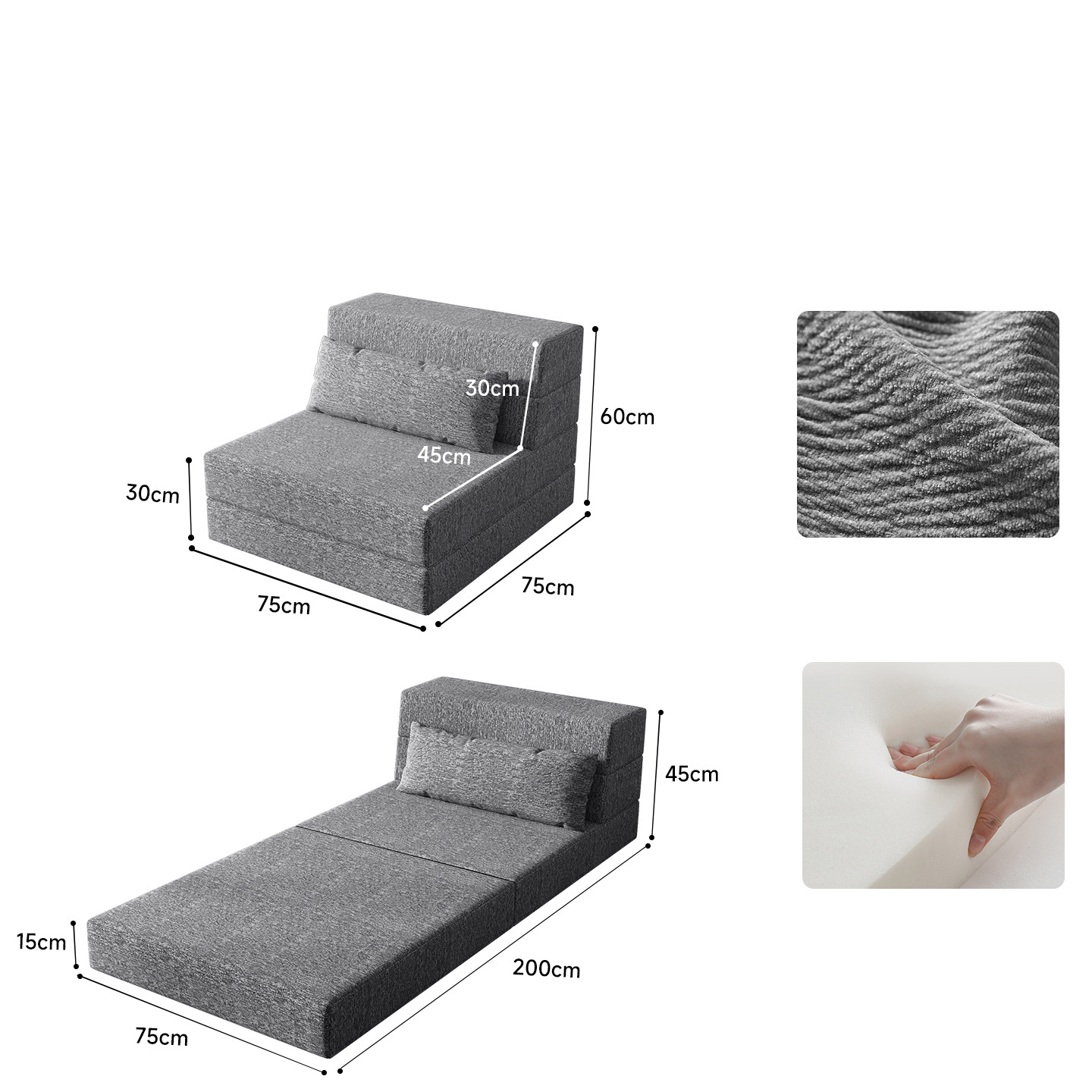 Chenille grey