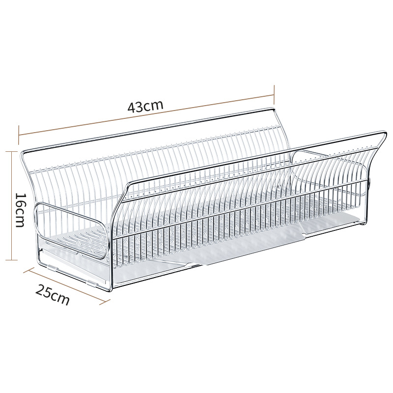Stainless steel drain rack