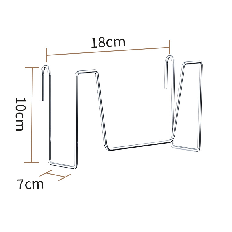 Stainless steel chopping board rack bracket