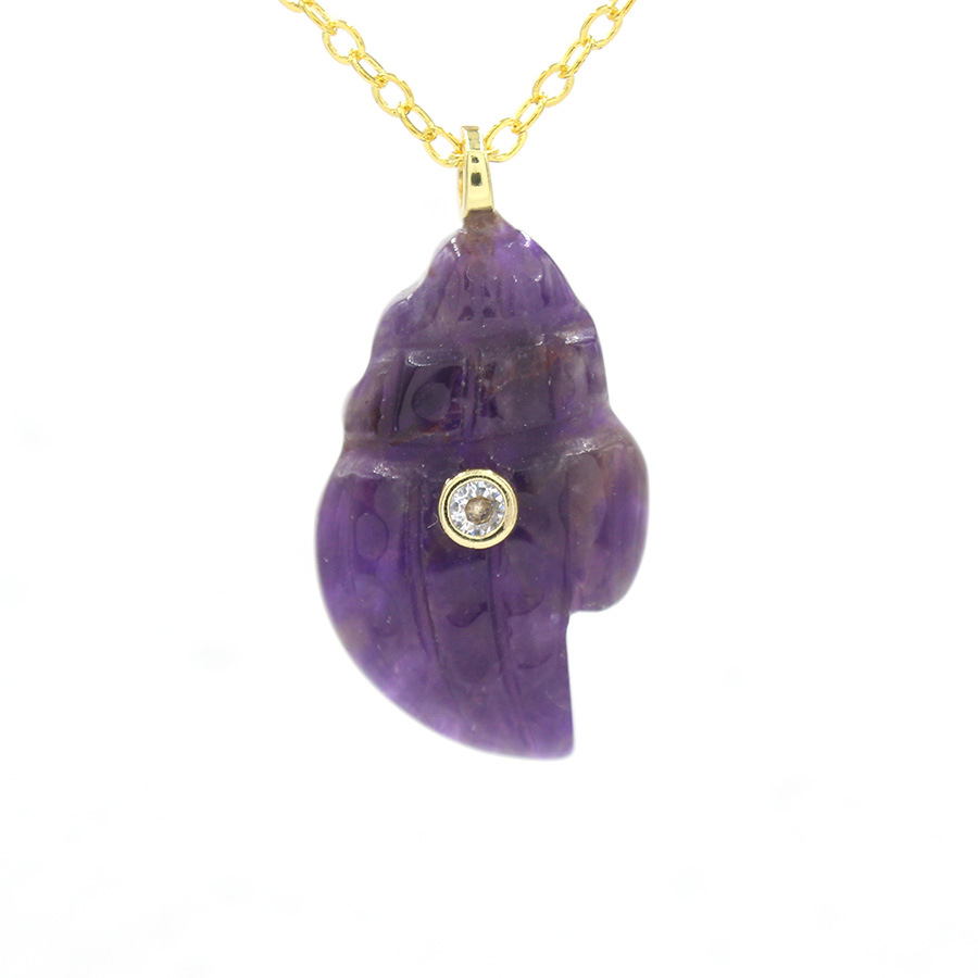 9:Amethyst (including chain)