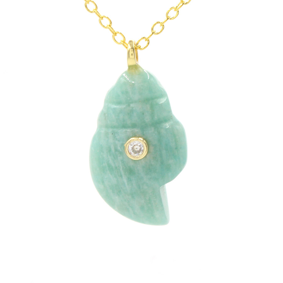 14:Amazonite (including chain)
