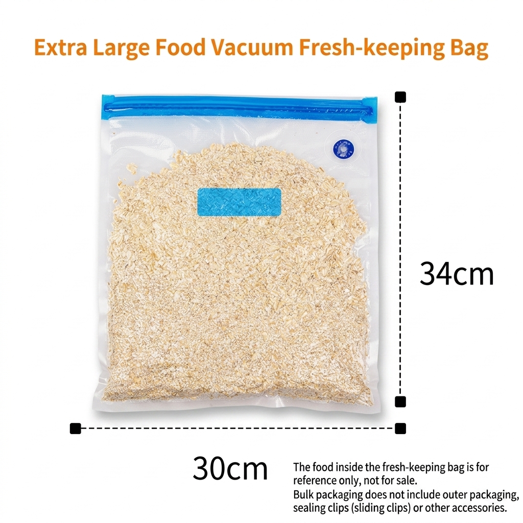 Ordinary 18 silk-vacuum preservation bag extra large 30x34CM
