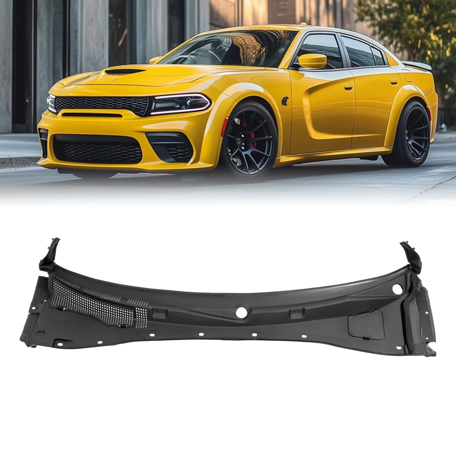 2012-2023 Dodge Tong Style Grille Cover