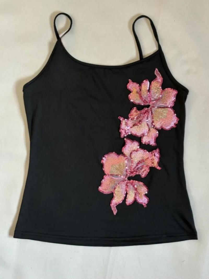 Black purple flower