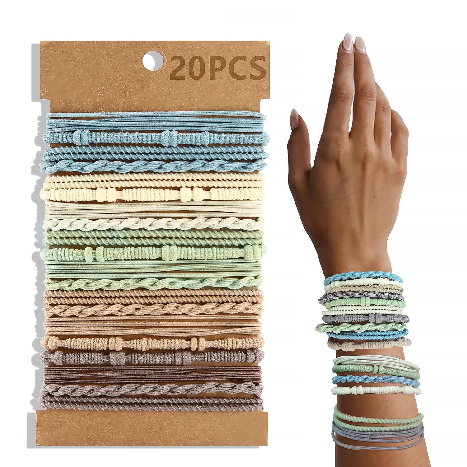 2:Light color 20 pieces card