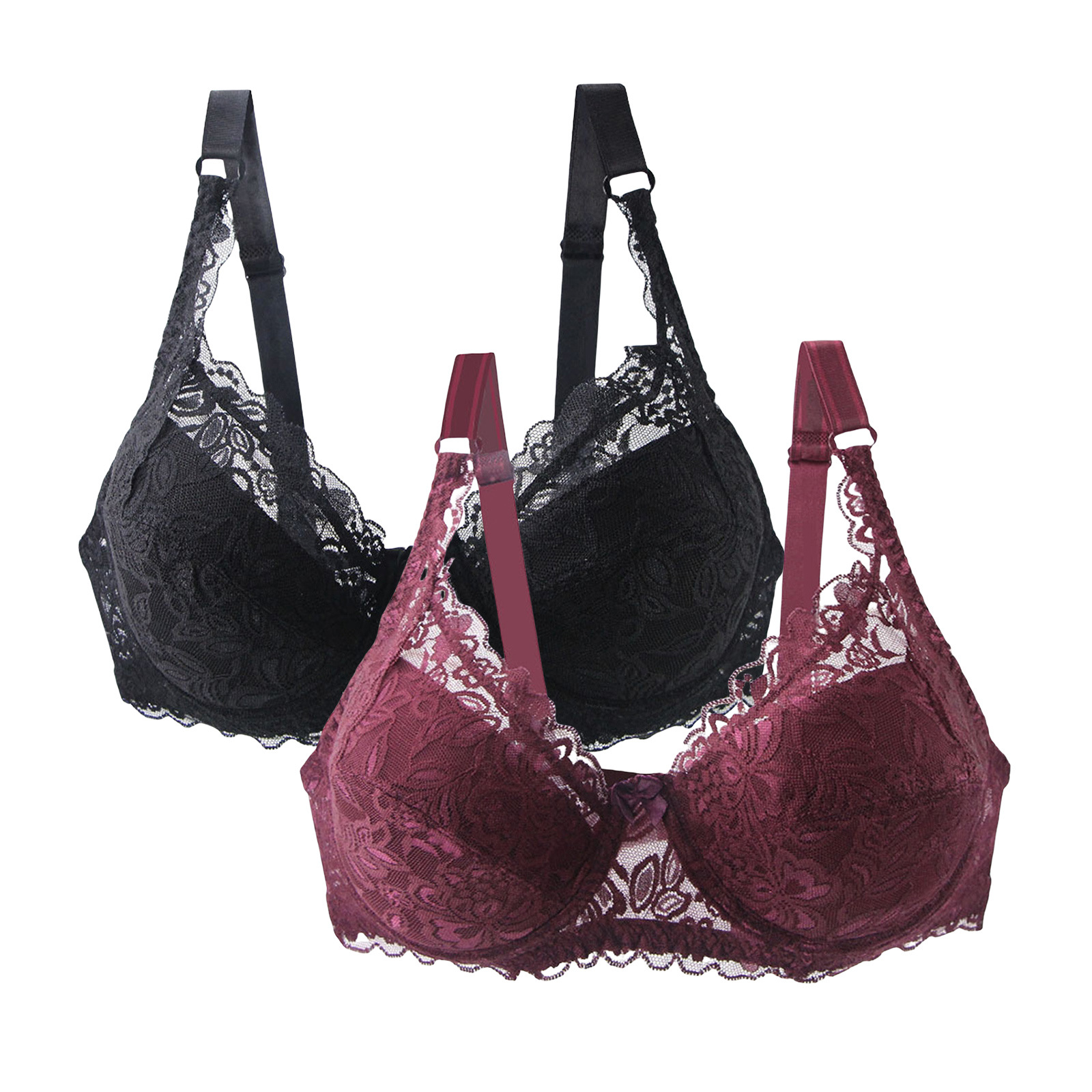 Burgundy   black