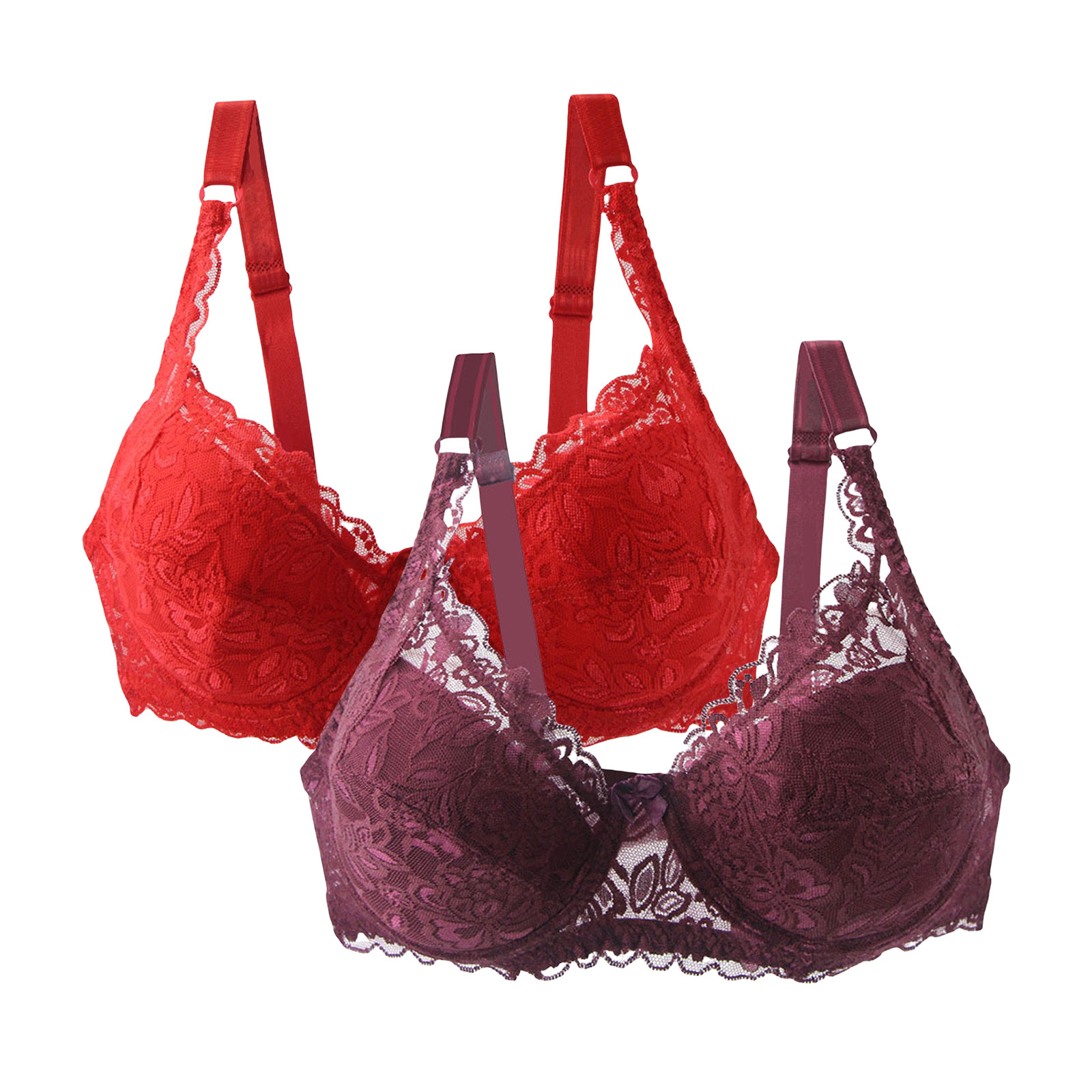 Bright red   wine red