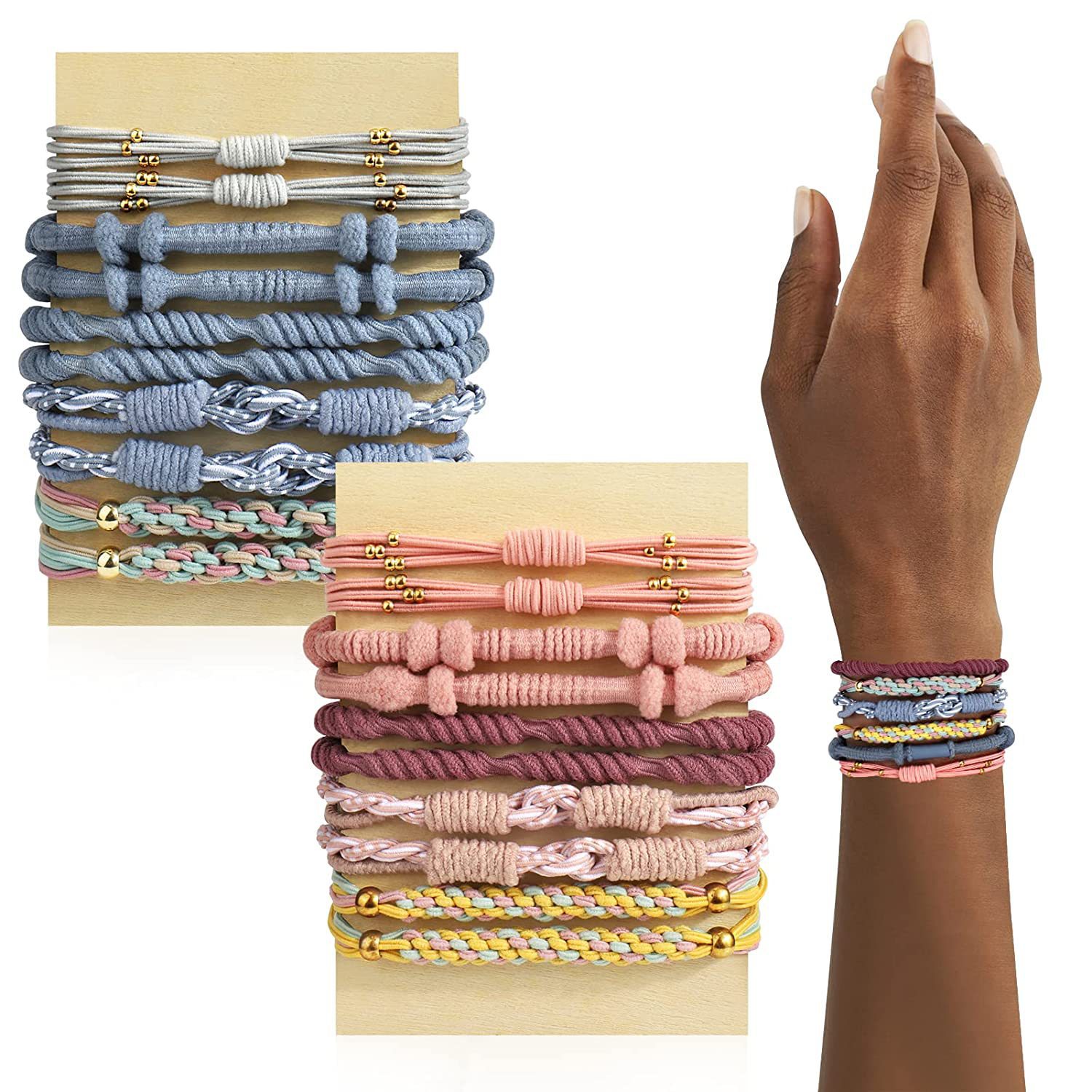 Concentric buckle c style 20 pieces in card