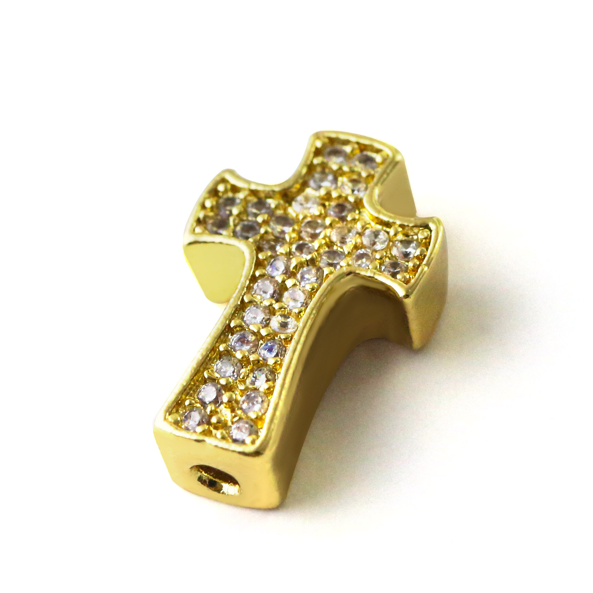 2:White zircon (gold)