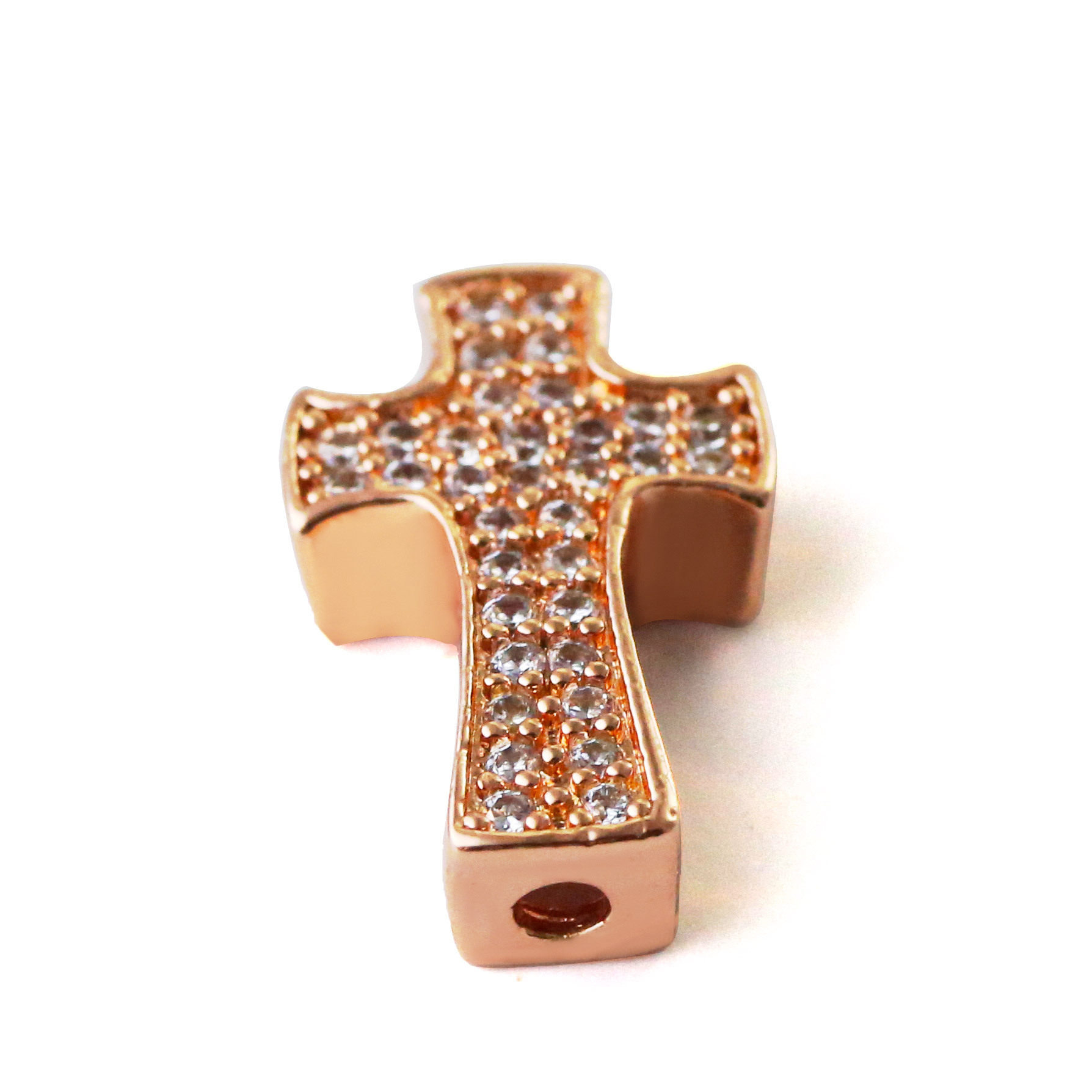 3:White zircon (rose gold)