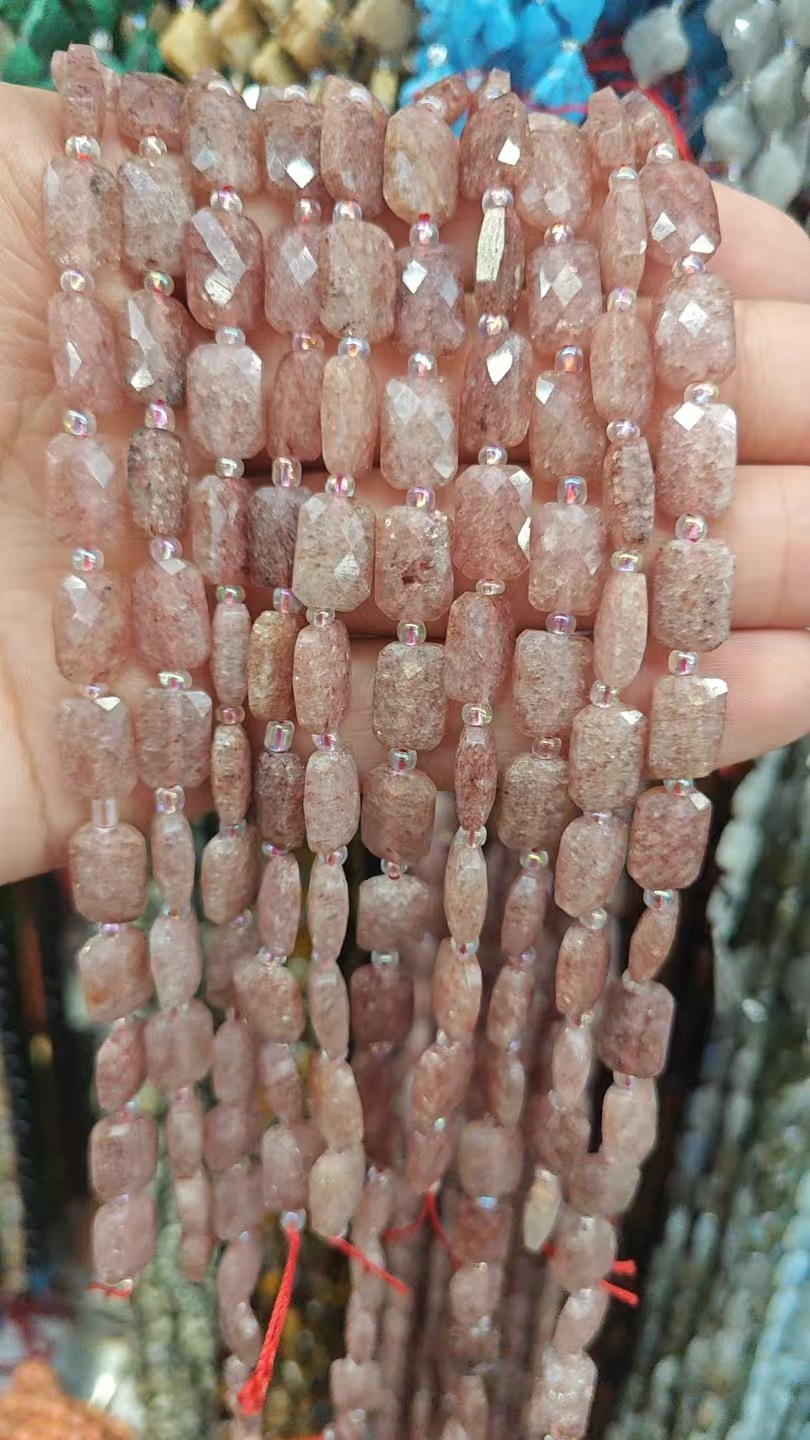 3 Strawberry Quartz Strawberry Quartz