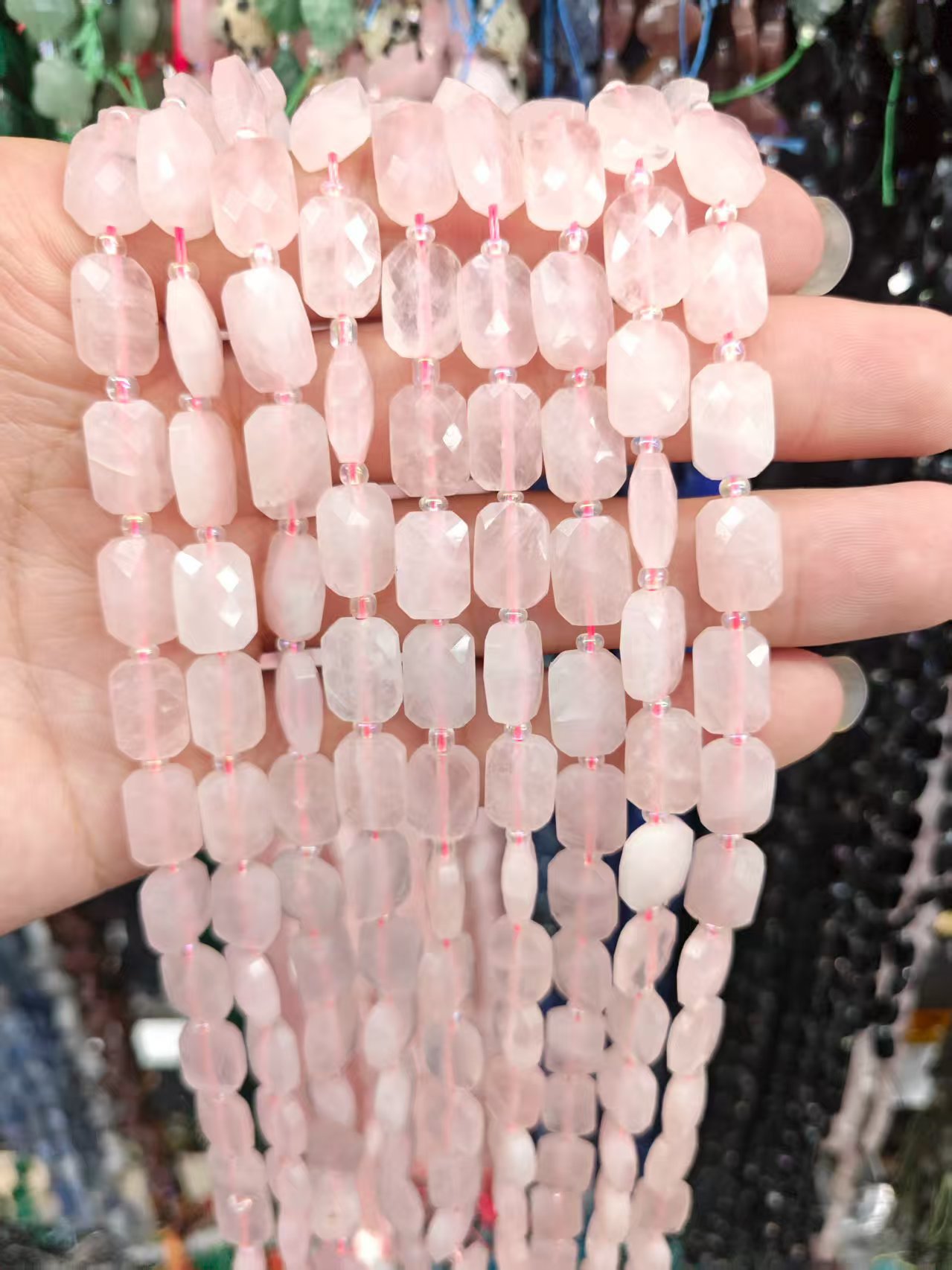 14 Rose quartz