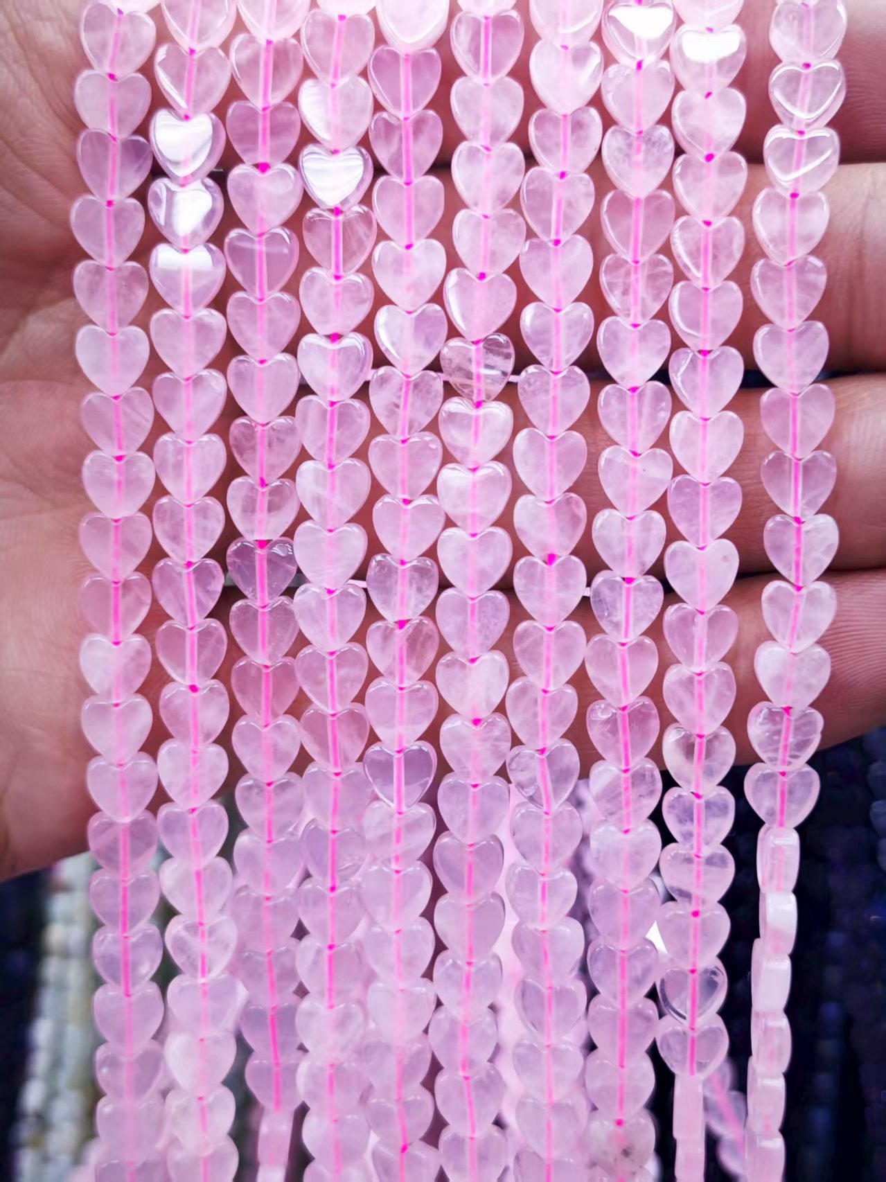 15 Rose quartz