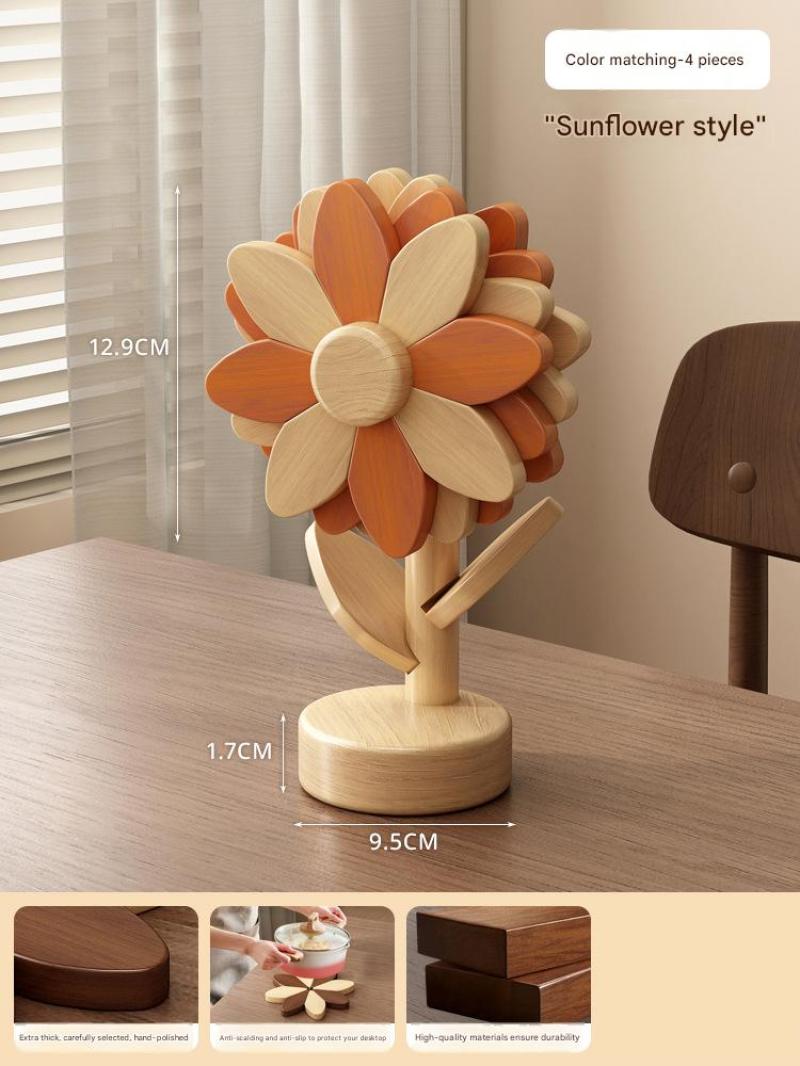 [warm orange beech color matching] 4 pieces