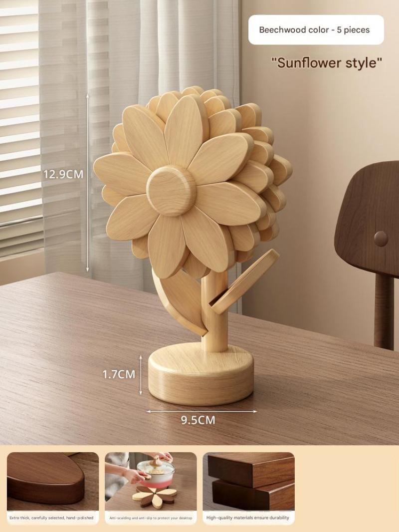 [beech single color] 5 pieces