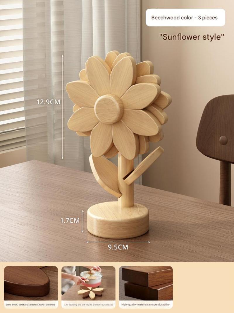[beech single color] 3 pieces