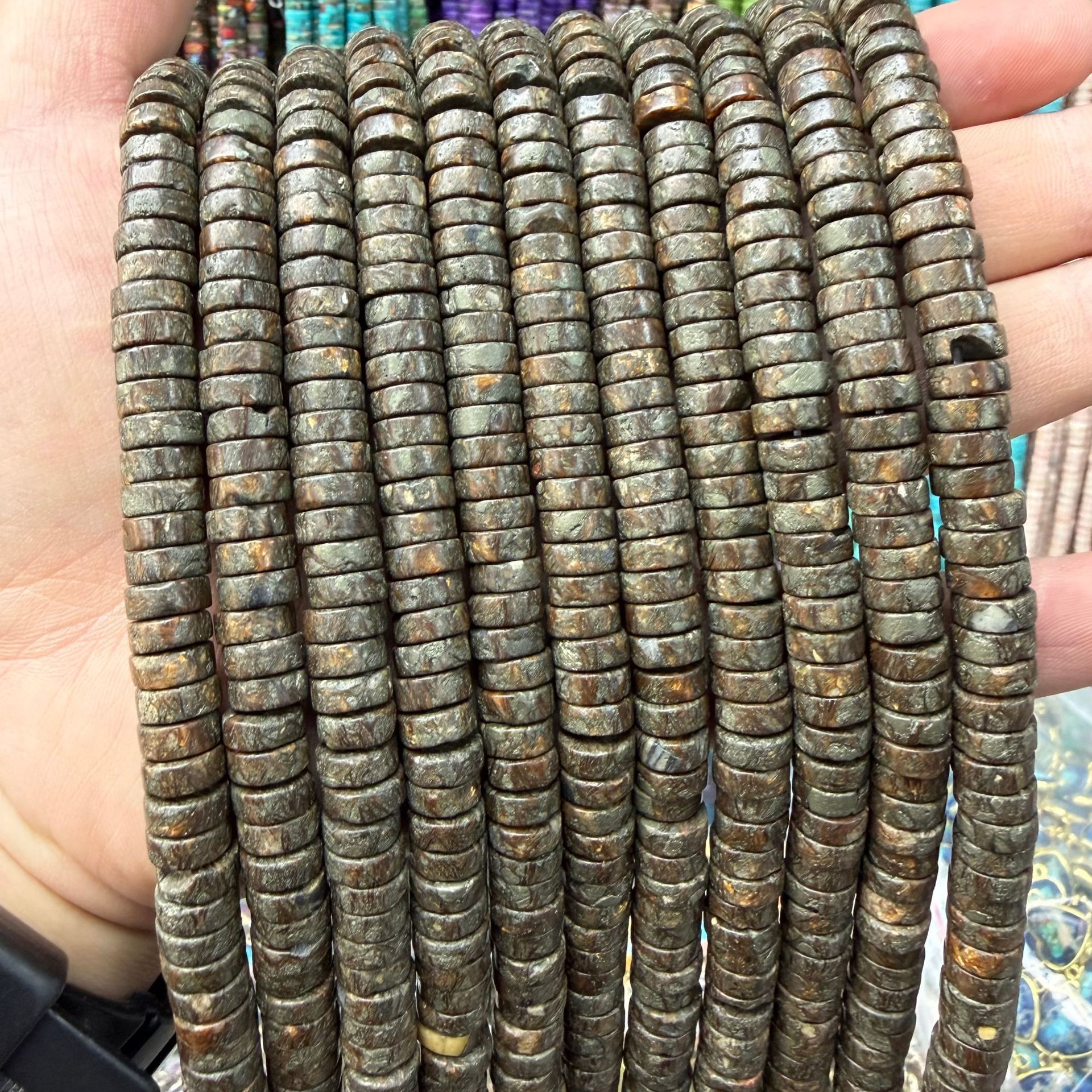 5:Copper brown Impression Jasper