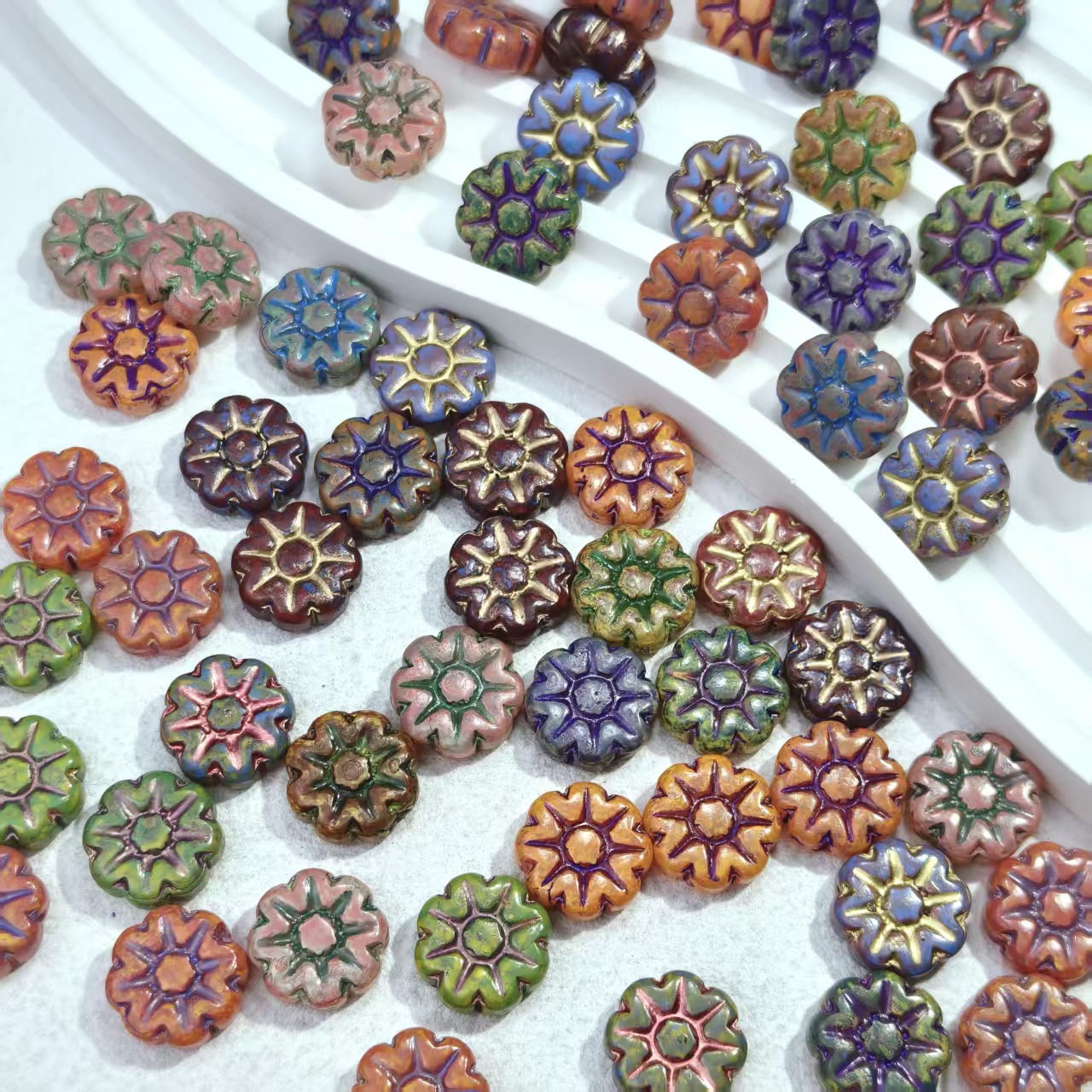 12:Flower [round] 13.5*13.5*5mm