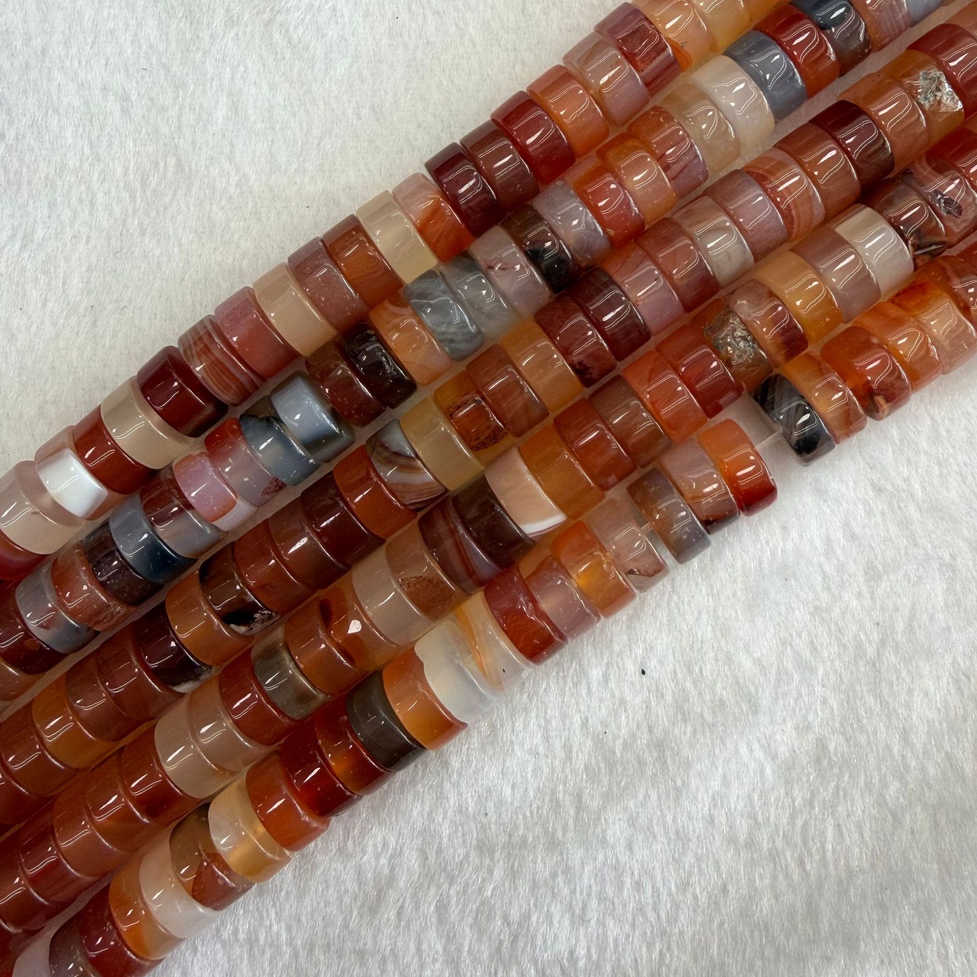 5 Red agate
