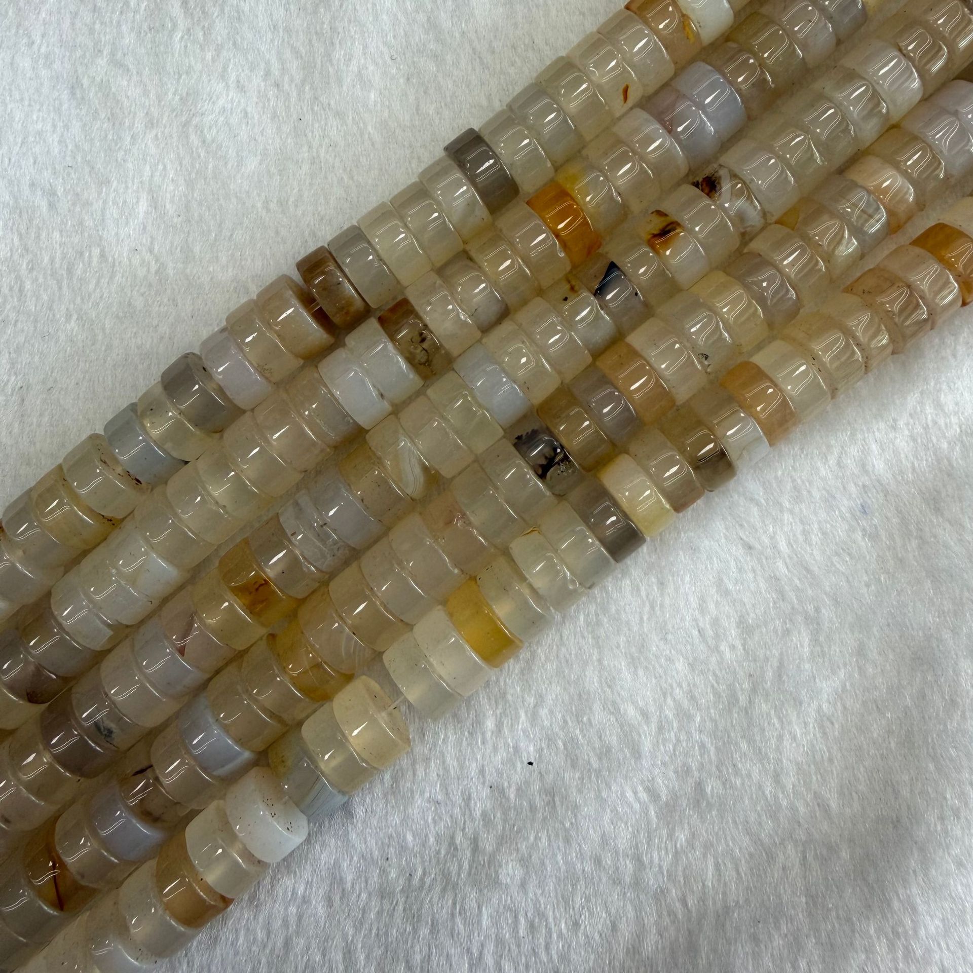 7 White agate