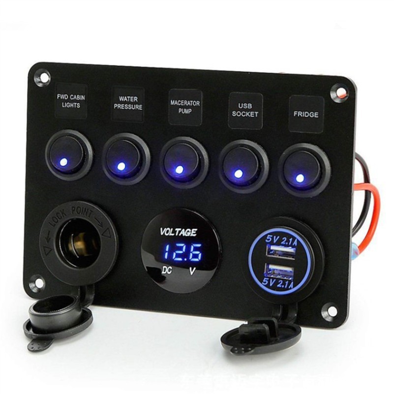 Cat's Eye Lighted 5 3 Panel Set
